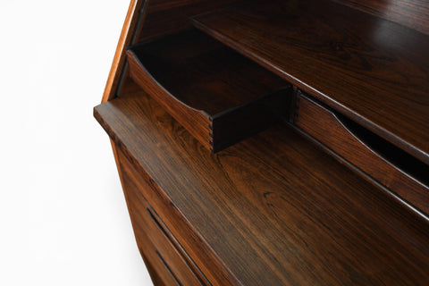KAI KRISTIANSEN FOR HJN BRAZILIAN ROSEWOOD SECRETARY DESK