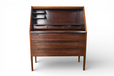 KAI KRISTIANSEN FOR HJN BRAZILIAN ROSEWOOD SECRETARY DESK
