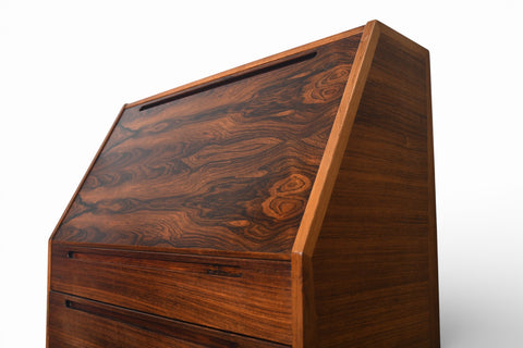 KAI KRISTIANSEN FOR HJN BRAZILIAN ROSEWOOD SECRETARY DESK