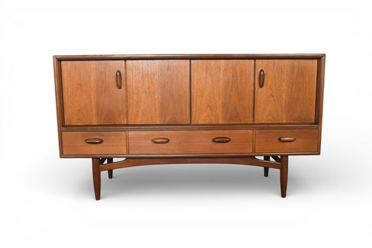 SMALL G PLAN "SCANDINAVIAN RANGE" CREDENZA IN TEAK #1