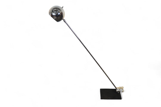 ROBERT SONNEMAN ADJUSTABLE FLOOR LAMP IN CHROME