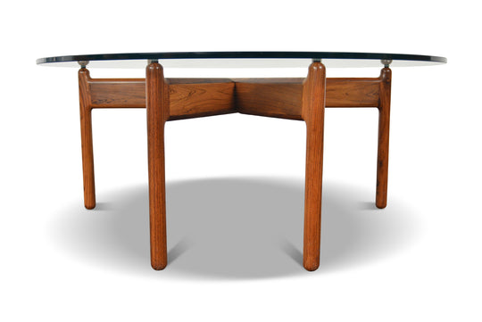 ILLUM WIKKELSØ "GENIUS" COFFEE TABLE IN ROSEWOOD