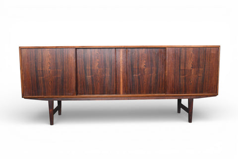 LOW BRAZILIAN ROSEWOOD CREDENZA BY E.W. BACH