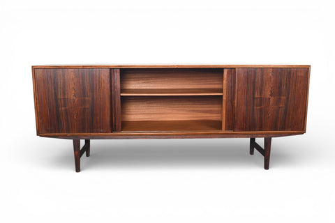 LOW BRAZILIAN ROSEWOOD CREDENZA BY E.W. BACH