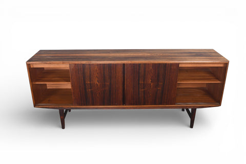 LOW BRAZILIAN ROSEWOOD CREDENZA BY E.W. BACH