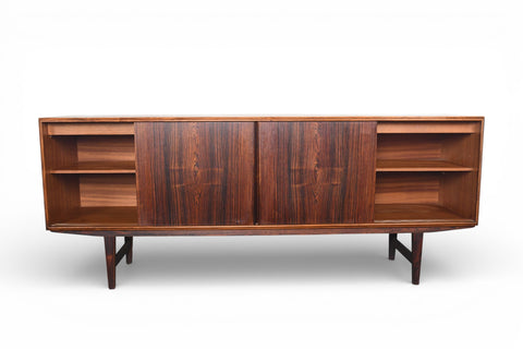 LOW BRAZILIAN ROSEWOOD CREDENZA BY E.W. BACH