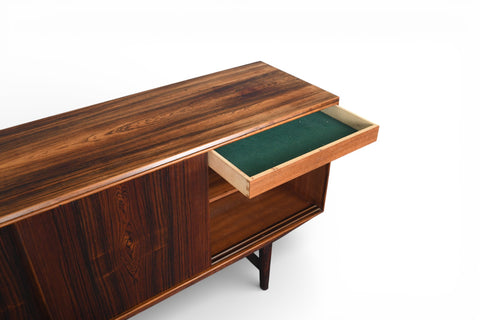 LOW BRAZILIAN ROSEWOOD CREDENZA BY E.W. BACH