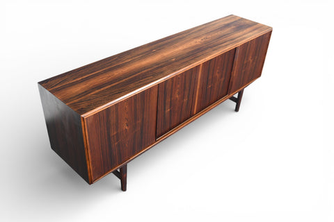 LOW BRAZILIAN ROSEWOOD CREDENZA BY E.W. BACH