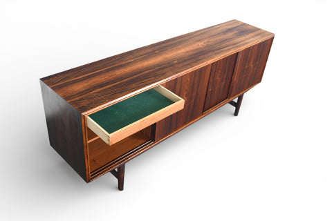LOW BRAZILIAN ROSEWOOD CREDENZA BY E.W. BACH