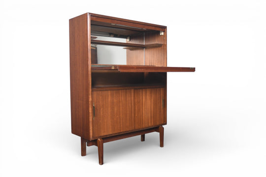 BEAVER + TAPLEY NARROW COCKTAIL BAR IN MAHOGANY #2