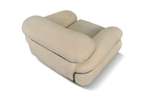 "SESANN" LOUNGE CHAIR BY GIANFRANCO FRATTINI FOR CASSINA