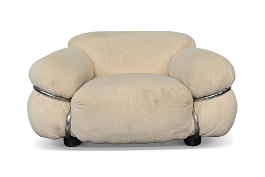 "SESANN" LOUNGE CHAIR BY GIANFRANCO FRATTINI FOR CASSINA