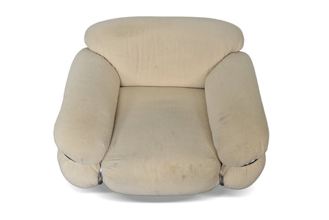 "SESANN" LOUNGE CHAIR BY GIANFRANCO FRATTINI FOR CASSINA