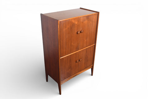 TALL TEAK CUPBOARD / BAR BY A. YOUNGER LTD.