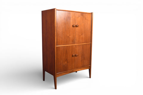 TALL TEAK CUPBOARD / BAR BY A. YOUNGER LTD.