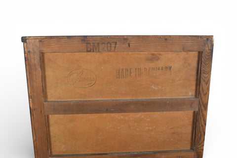 BORUP MØBELFABRIK "BM207" TEAK CORNER UNIT / BAR WITH PULLOUT TRAY
