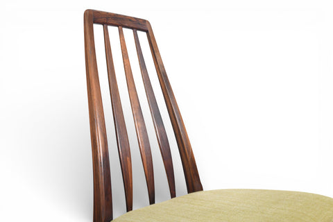 SET OF SIX NILS KOEFOED "EVA" HIGHBACK DINING CHAIRS IN ROSEWOOD
