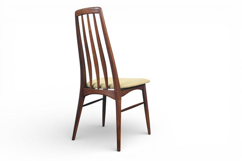 SET OF SIX NILS KOEFOED "EVA" HIGHBACK DINING CHAIRS IN ROSEWOOD