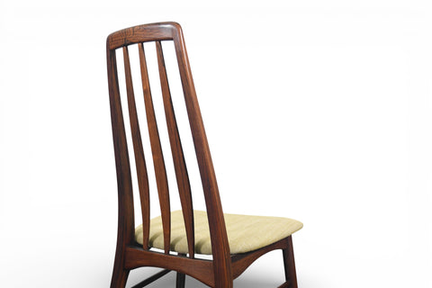 SET OF SIX NILS KOEFOED "EVA" HIGHBACK DINING CHAIRS IN ROSEWOOD