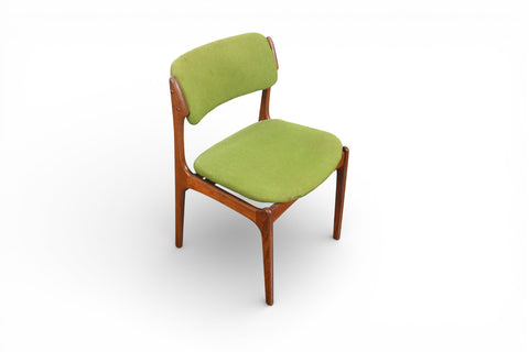 SET OF FOUR ERIK BUCH MODEL 49 DINING CHAIRS IN TEAK
