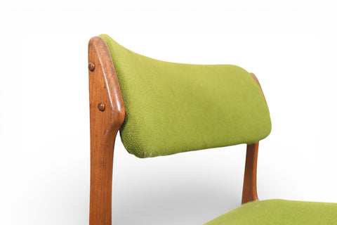 SET OF FOUR ERIK BUCH MODEL 49 DINING CHAIRS IN TEAK