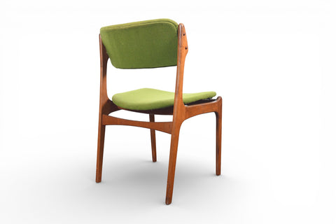 SET OF FOUR ERIK BUCH MODEL 49 DINING CHAIRS IN TEAK