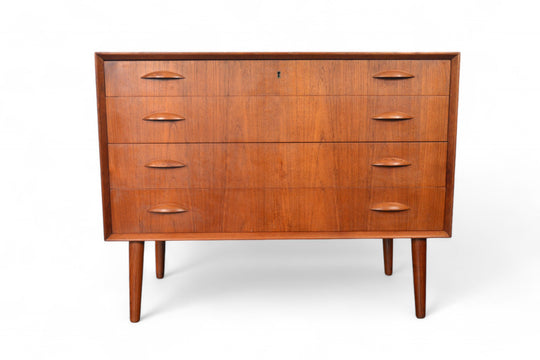 JOHANNES SORTH ORANGE SLICE GENTLEMANS CHEST IN TEAK