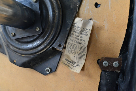 Chromcraft classic swivel dining chairs tag