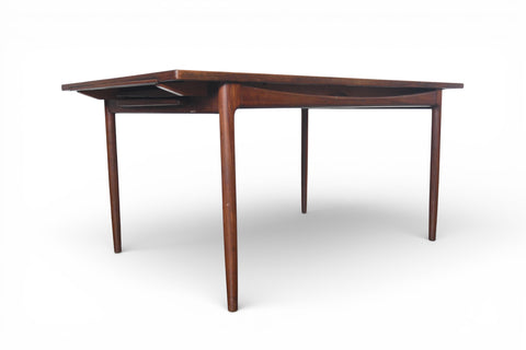 IB KOFOD LARSEN "DANISH RANGE" EXTENDABLE TEAK DINING TABLE #1
