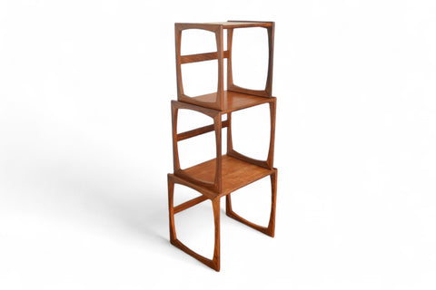 SET OF G PLAN QUADRILLE NESTING TABLES IN TEAK #1