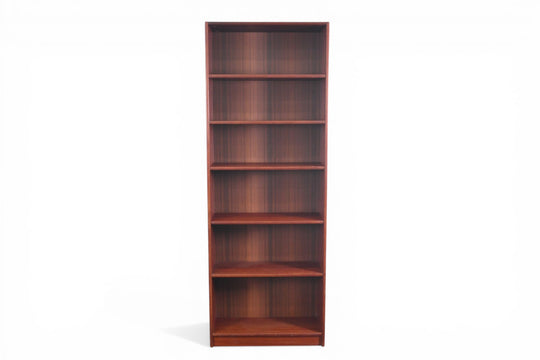 NARROW + TALL DANISH TEAK BOOKCASE