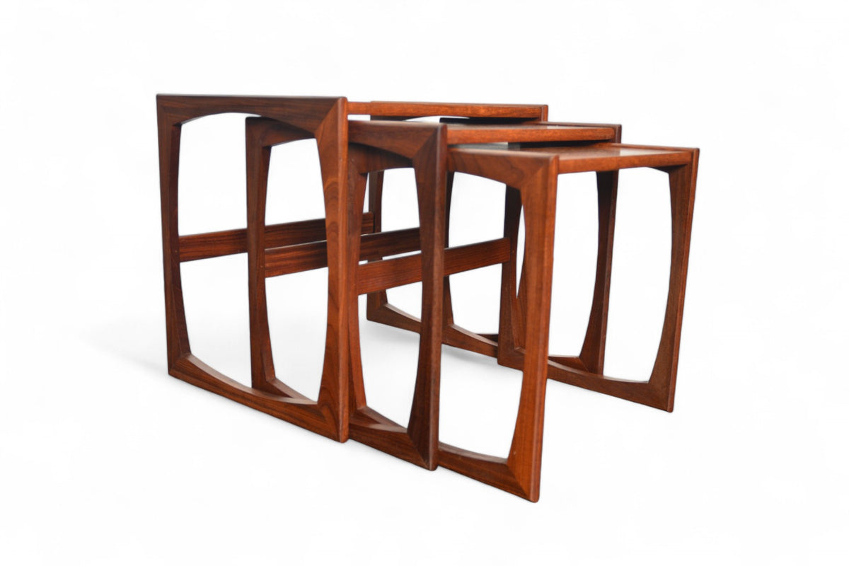 SET OF G PLAN QUADRILLE NESTING TABLES IN TEAK #2