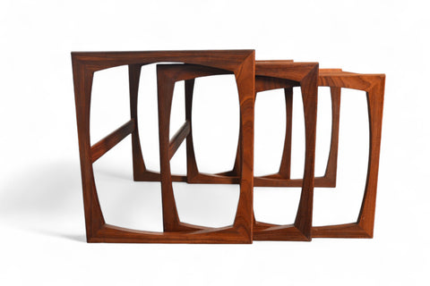 SET OF G PLAN QUADRILLE NESTING TABLES IN TEAK #2