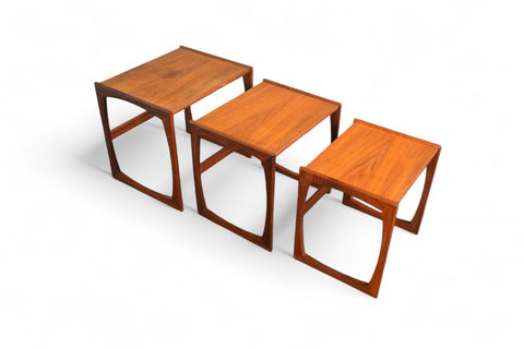 SET OF G PLAN QUADRILLE NESTING TABLES IN TEAK #2