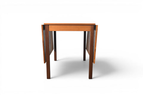 ANSAGER MØBLER TEAK DROP LEAF DINING TABLE | DANISH MODERN 1960s