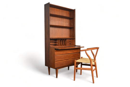 ROBERT HERITAGE SECRETARY / BOOKCASE IN TOLA