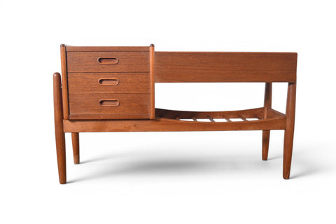 ARNE WAHL IVERSEN MODEL 36 PLANTER / HALLWAY CHEST IN TEAK #2