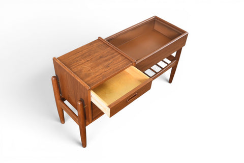 ARNE WAHL IVERSEN MODEL 36 PLANTER / HALLWAY CHEST IN TEAK #2
