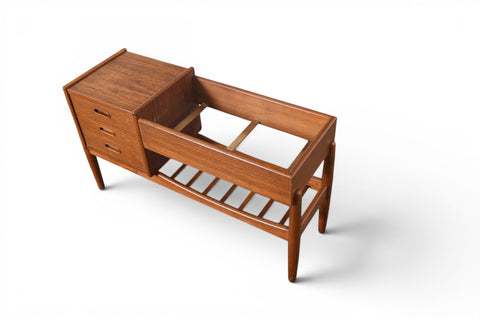 ARNE WAHL IVERSEN MODEL 36 PLANTER / HALLWAY CHEST IN TEAK #2