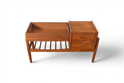 ARNE WAHL IVERSEN MODEL 36 PLANTER / HALLWAY CHEST IN TEAK #2