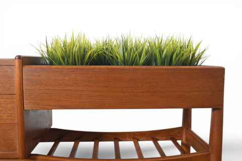 ARNE WAHL IVERSEN MODEL 36 PLANTER / HALLWAY CHEST IN TEAK #2