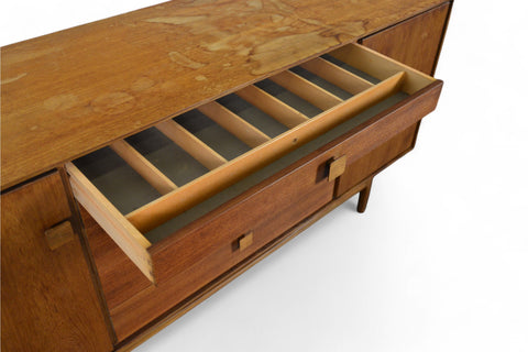 IB KOFOD LARSEN "DANISH RANGE" CREDENZA IN TEAK + AFROMOSIA