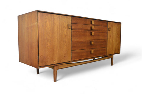 IB KOFOD LARSEN "DANISH RANGE" CREDENZA IN TEAK + AFROMOSIA