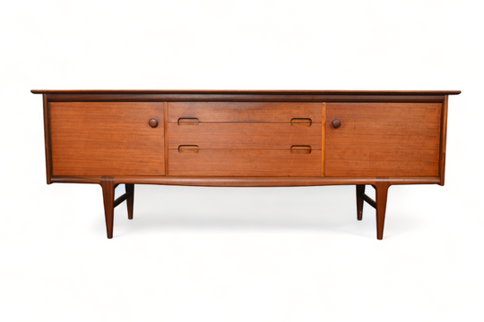 YOUNGER "FONSECA" CREDENZA IN TEAK + AFROMOSIA