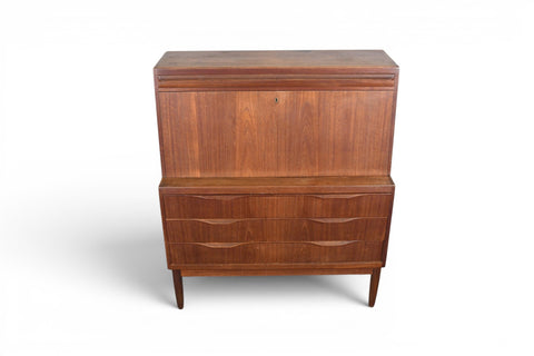 ERLING TORVITS SECRETARY DESK IN TEAK #2