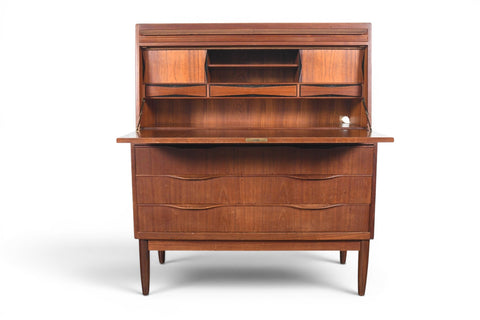 ERLING TORVITS SECRETARY DESK IN TEAK #2