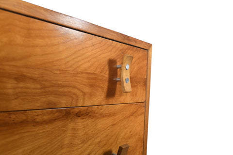 STANLEY YOUNG SIX DRAWER DRESSER IN WALNUT