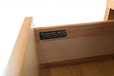 Vintage Paul McCobb Planner Group maple gentleman's chest, 1950s – view 4