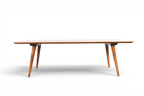 Vintage Paul McCobb Planner Group solid maple bench and coffee table, 1950s, view 3