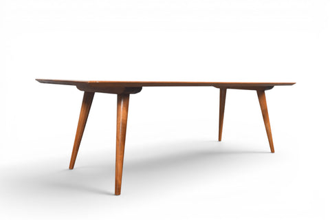 Vintage Paul McCobb Planner Group solid maple bench and coffee table, 1950s, view 6